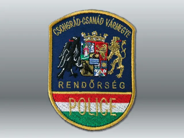 Hz. karjelvény (Csongrád-Csanád Vármegyei RFK) felvarrós